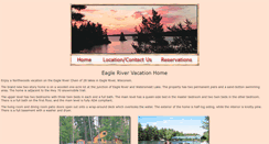 Desktop Screenshot of eagleriverhome.com